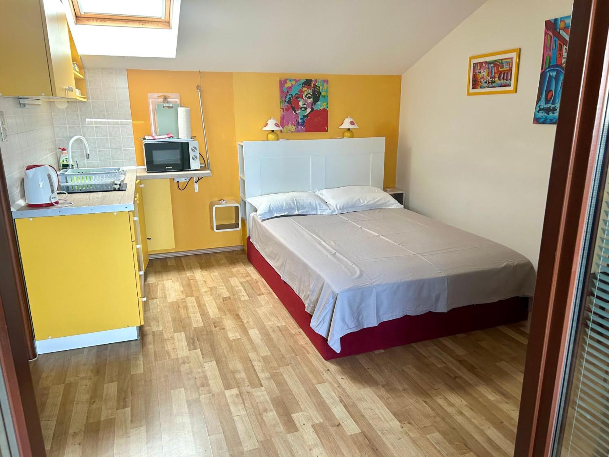 Studio Neven With Sea View Baška Exterior foto